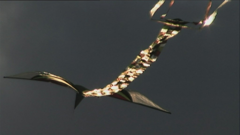 Un velo di seta celeste - il volo dell’aquilone