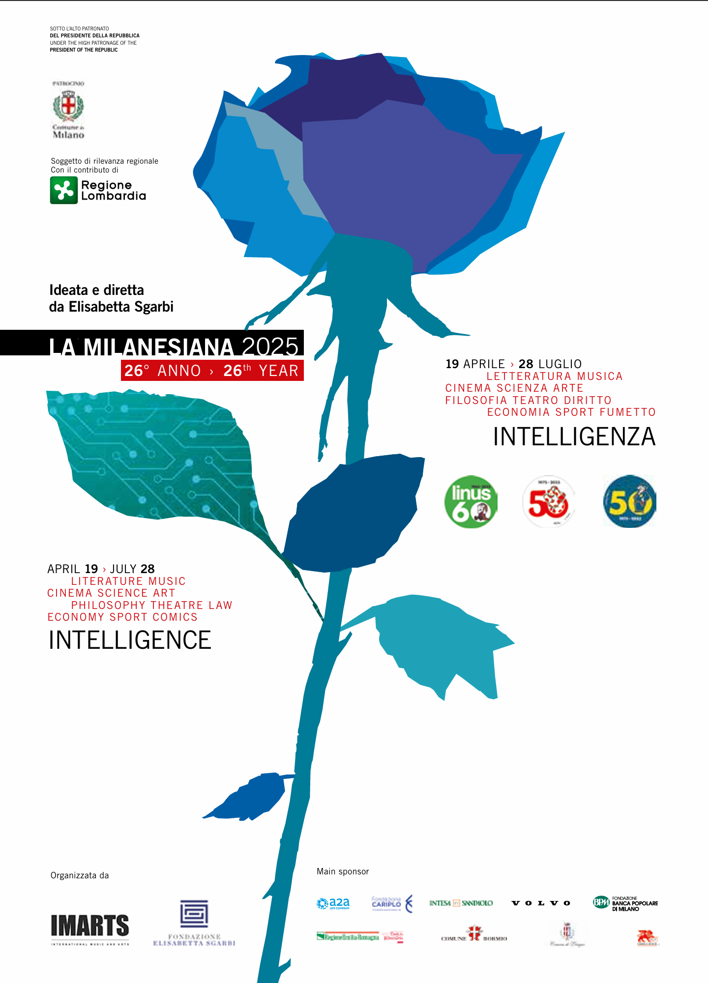 MILANESIANA 2025 - PROGRAMMA